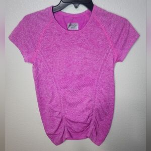 Athleta Fastest Track Tee size S pink
